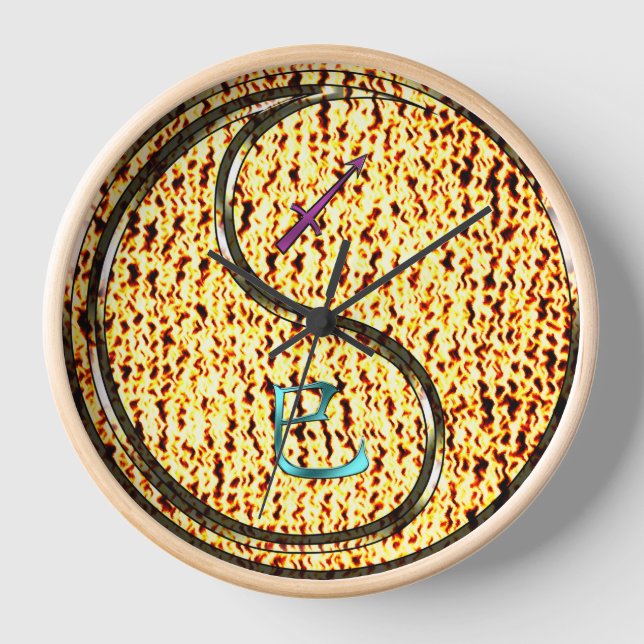 Reloj Sagitario y Serpiente de Fuego (Anverso)