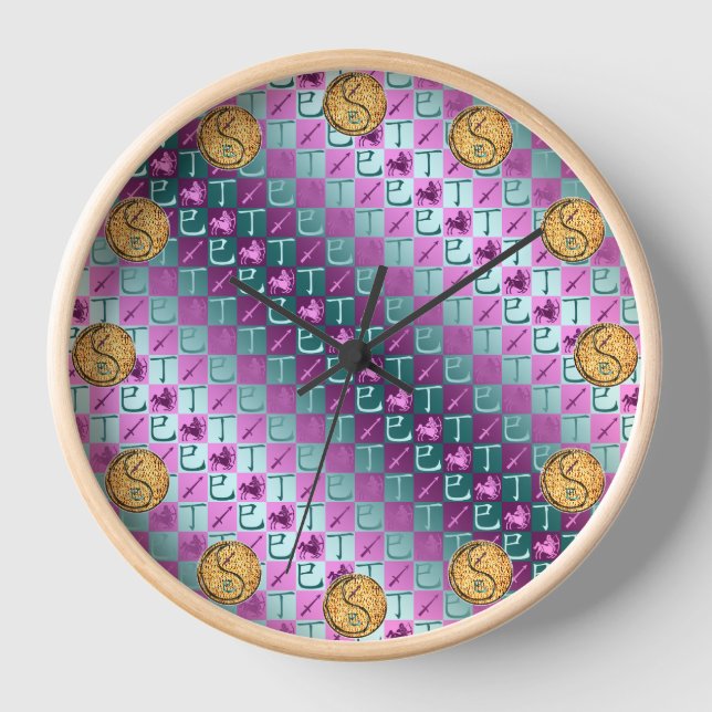 Reloj Sagitario y Serpiente de Fuego (Anverso)
