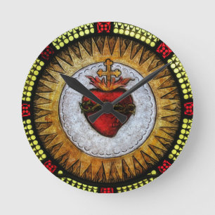 Reloj sagrado del corazón