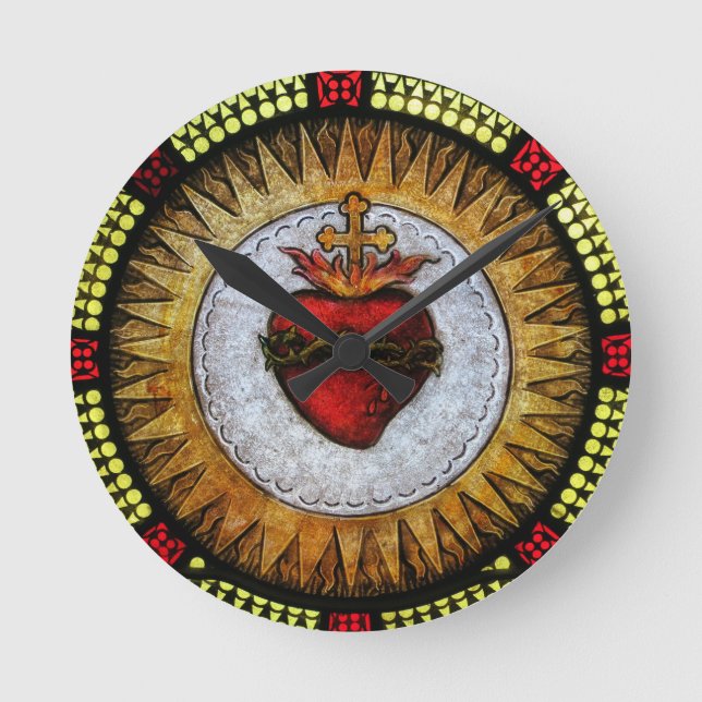 Reloj sagrado del corazón (Anverso)