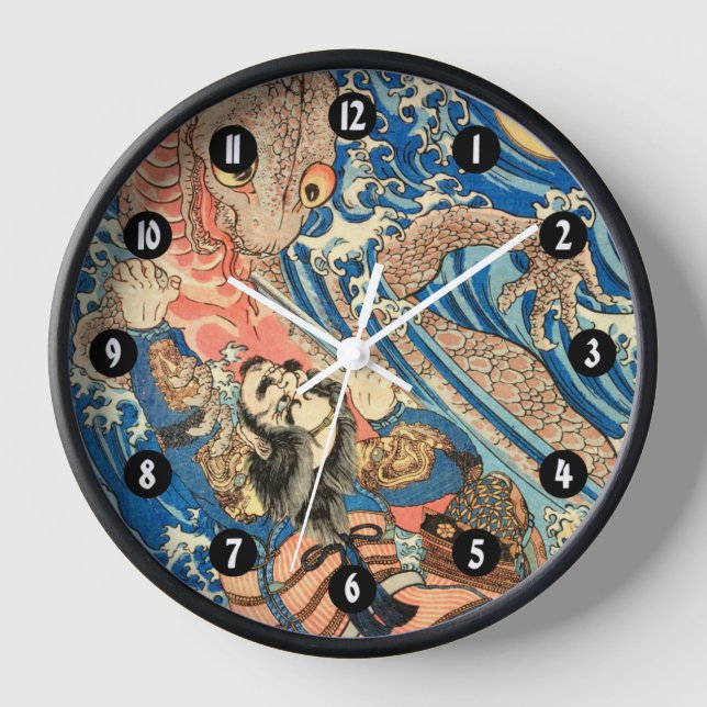 Reloj Salamandra de combate de Samurai (Anverso)