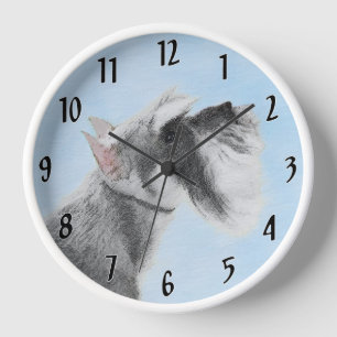Reloj Schnauzer (Gigante, Estándar)  Pintura - Arte de P