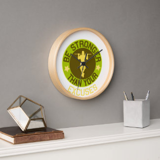 Reloj Sé más fuerte que tus excusas