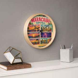 Reloj Sello de Venezuela Maracaibo Estado Zulia Trópico