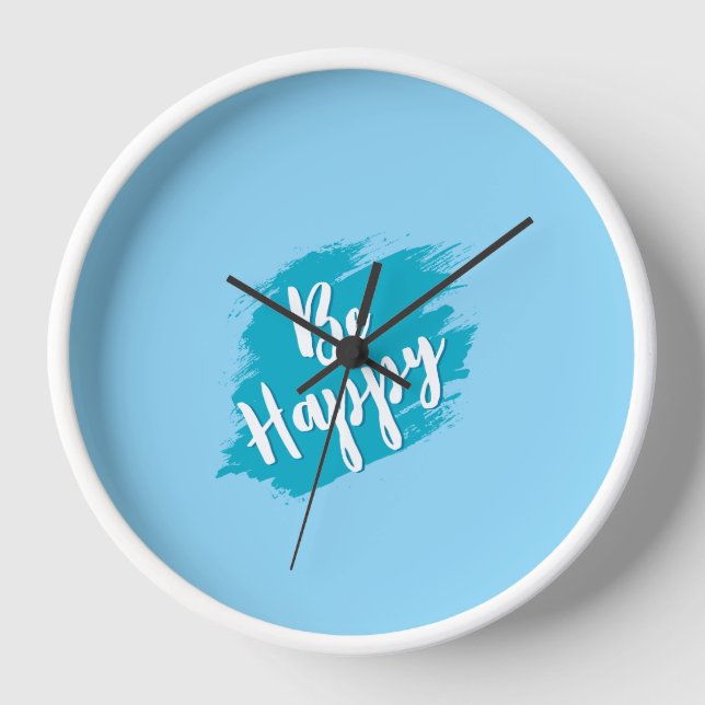 Reloj ser feliz texto (Anverso)