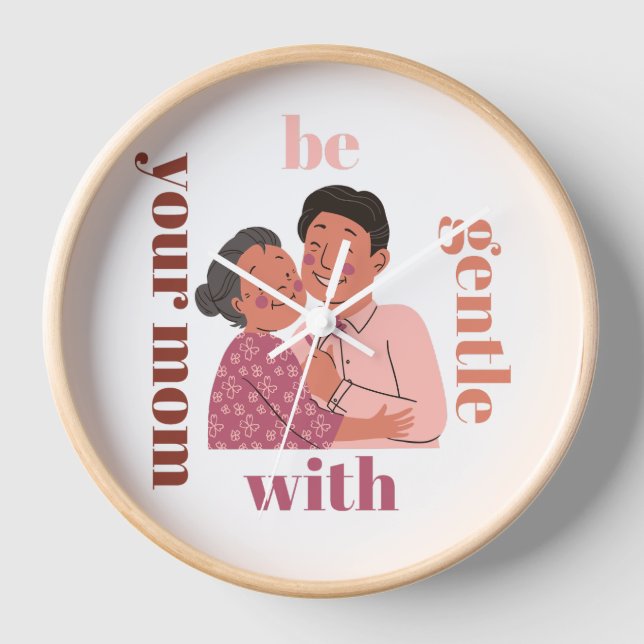 Reloj ser gentil con tu madre (Anverso)