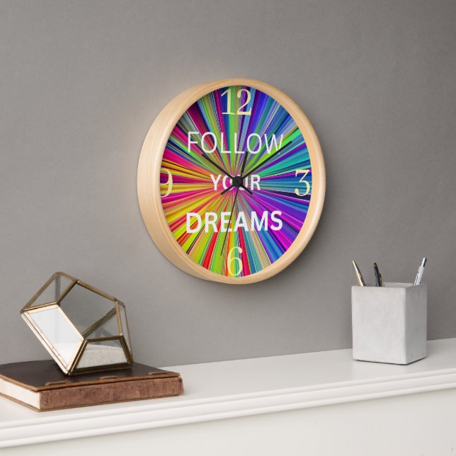 Reloj Sigue tus sueños (Oficina)
