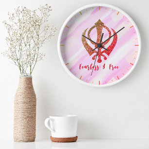 Reloj Sikh Khanda "Sin miedo y libre"