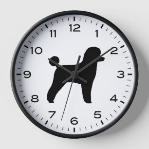 Reloj Silueta de juguetes con números y minutos