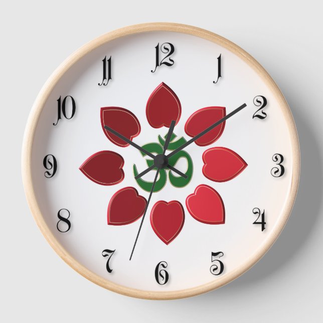 Reloj símbolo Om (Anverso)