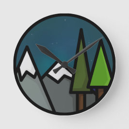 Reloj simple del aire libre