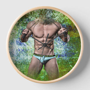 Reloj SlipperyJoe's hombre adulto muy musculoso sin cami
