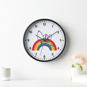 Reloj Snoopy   Sueño en arcoiris color