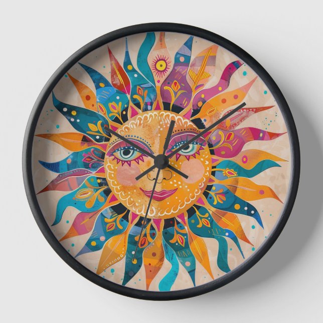 Reloj Sol Celestial Caprichoso (Anverso)