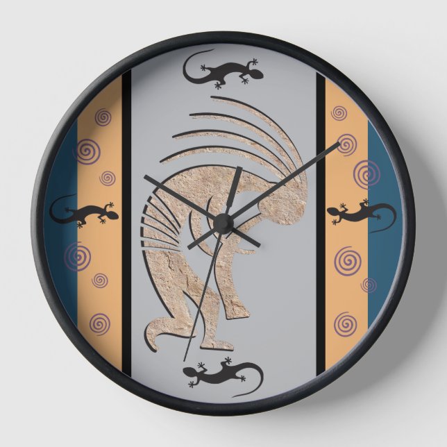 Reloj Sol Kokopelli del suroeste  (Anverso)
