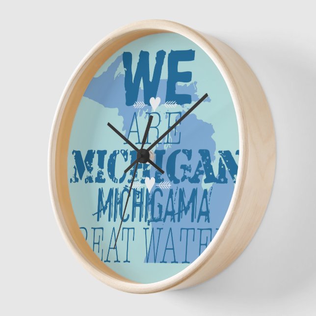 Reloj Somos las grandes aguas de Michigan Michigama (Ángulo)
