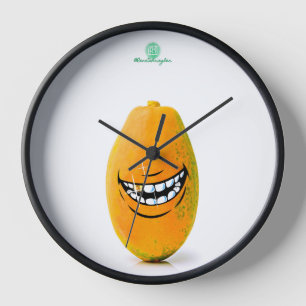 Reloj Sonriente Pawpaw se encontró 'n Goue Tand Clock