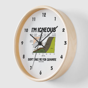 Reloj Soy Ígneo No Me Tomes Por Granito