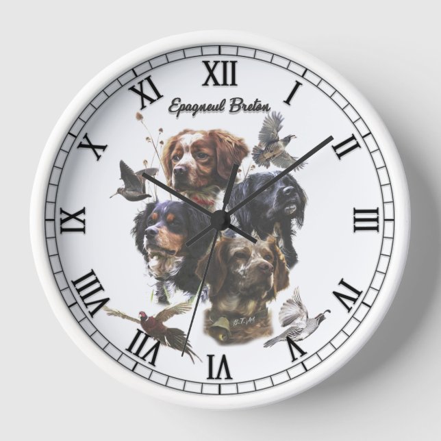 Reloj Spaniel de Bretaña (Anverso)