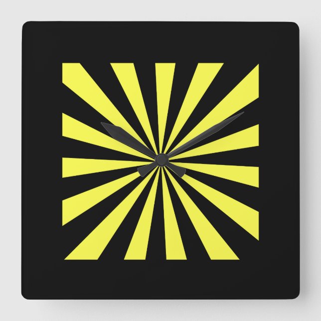 Reloj Starburst Elegante. El estilo Art Decó. (Anverso)