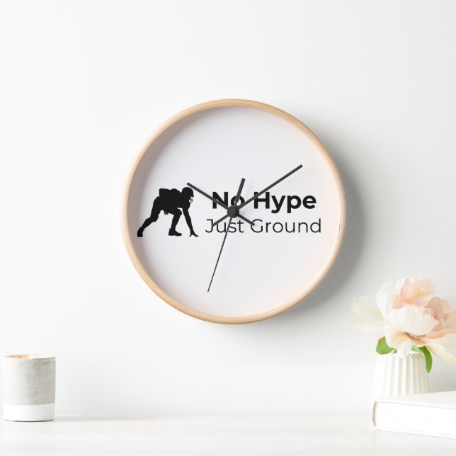 Reloj Stay Real, Stay Grounded – Modern Gift for Wall or (Hogar)