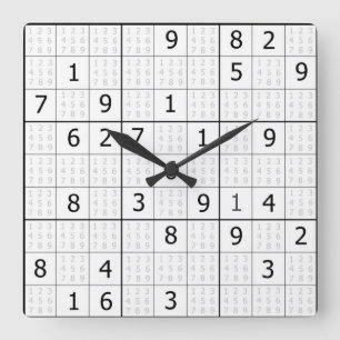 Reloj Sudoku
