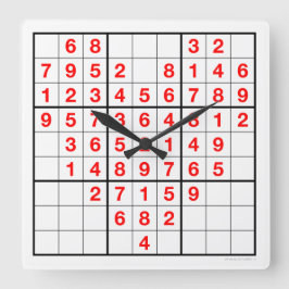 Reloj Sudoku del corazón con rompecabezas descarga