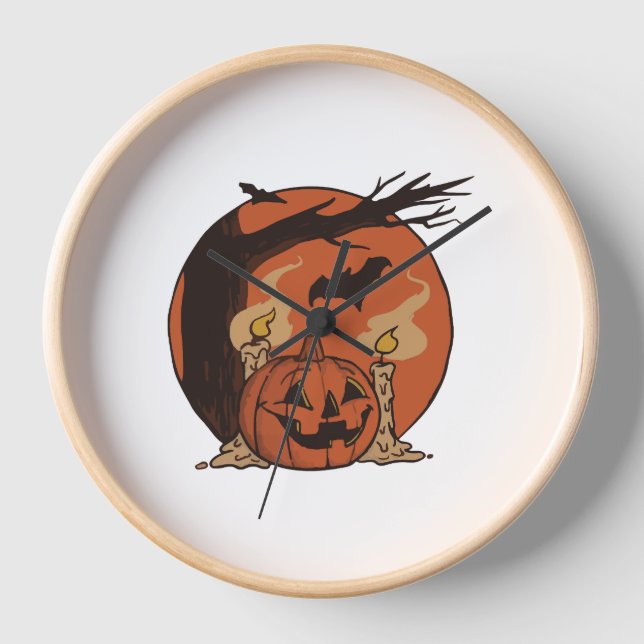 Reloj sueño de halloween (Anverso)
