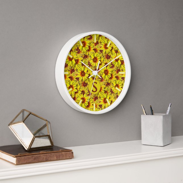 Reloj Sunflower Wall Clock (Oficina)