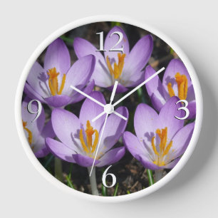 Reloj Sunny Purple Crocuses