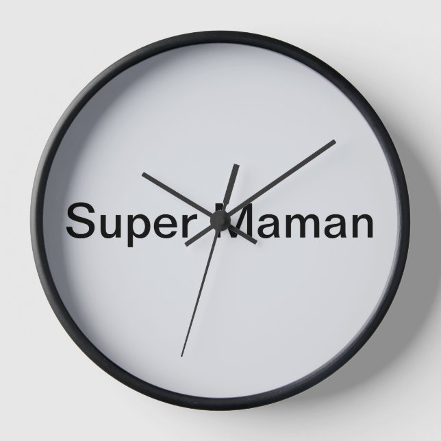 Reloj super maman (Anverso)