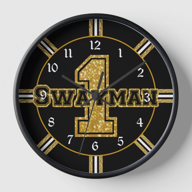 Reloj Swayman de hockey Boston 1 (Anverso)