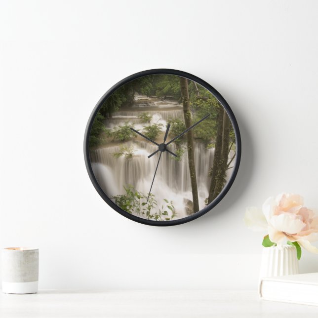 Reloj Tailandia: Catarata de Huai Mae Khamin (Hogar)