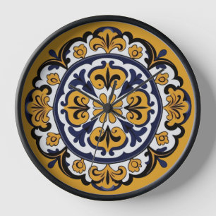 Reloj Talavera Tile Cuatro