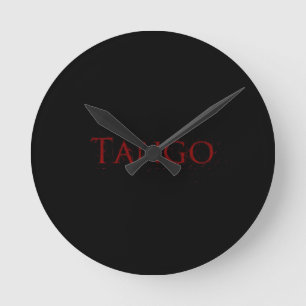 Reloj tango negro