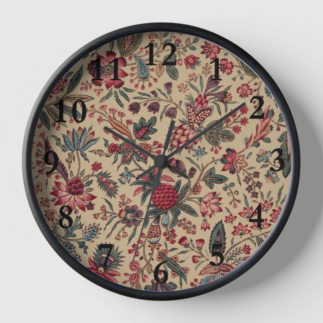 Reloj Tapiz floral Neoblework Flor Art