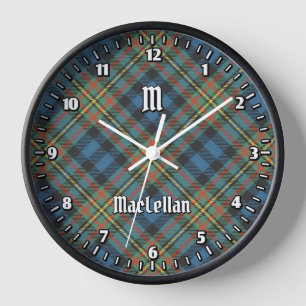Reloj Tartan Antiguo del Clan MacLellan