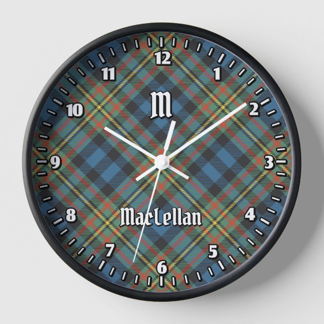 Reloj Tartan Antiguo del Clan MacLellan (Anverso)