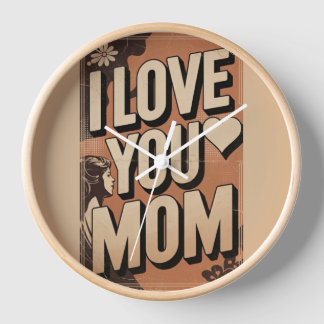 Reloj te amo mamá