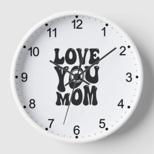 Reloj Te amo mamá - Día de la Madre