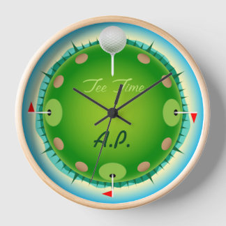 Reloj Tee Time Golf Wall Clock