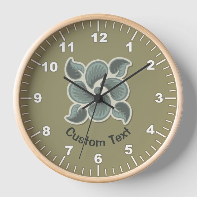 Reloj Teja de decó 2 (Anverso)