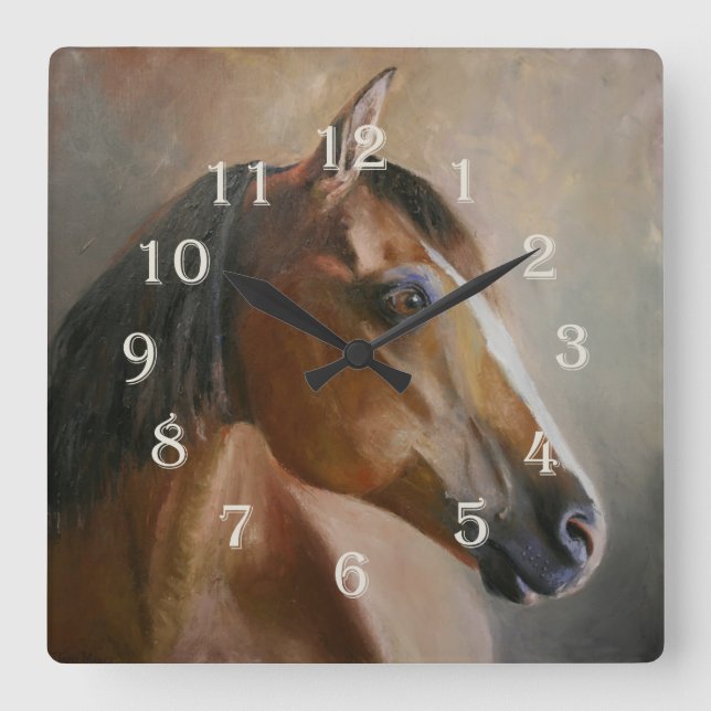 Reloj temático II del caballo (Anverso)