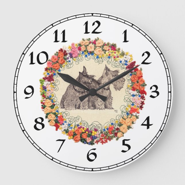 Reloj Terrier de Escocia (Anverso)