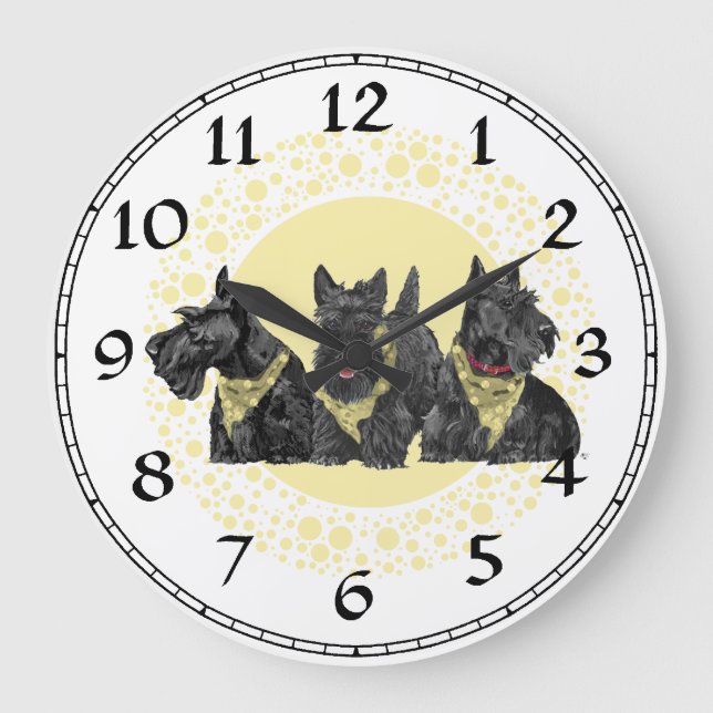 Reloj Terrier de Escocia (Anverso)