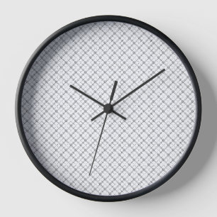 Reloj Textura geométrica monocroma Aspecto de diamante s