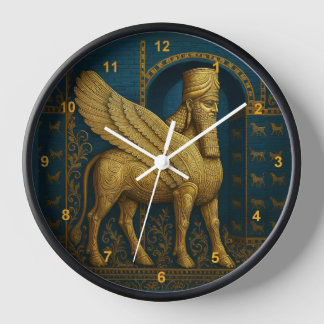 Reloj The Guardian Lamassu Wall Clock