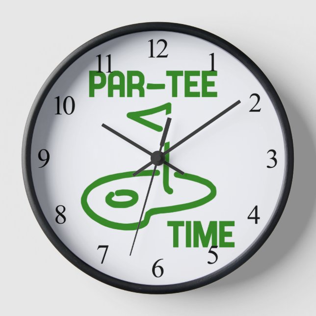 Reloj Tiempo de Par Tee (Anverso)