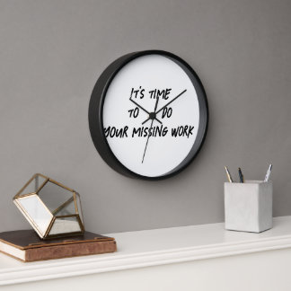 Reloj Tiempo de realizar el trabajo que falta