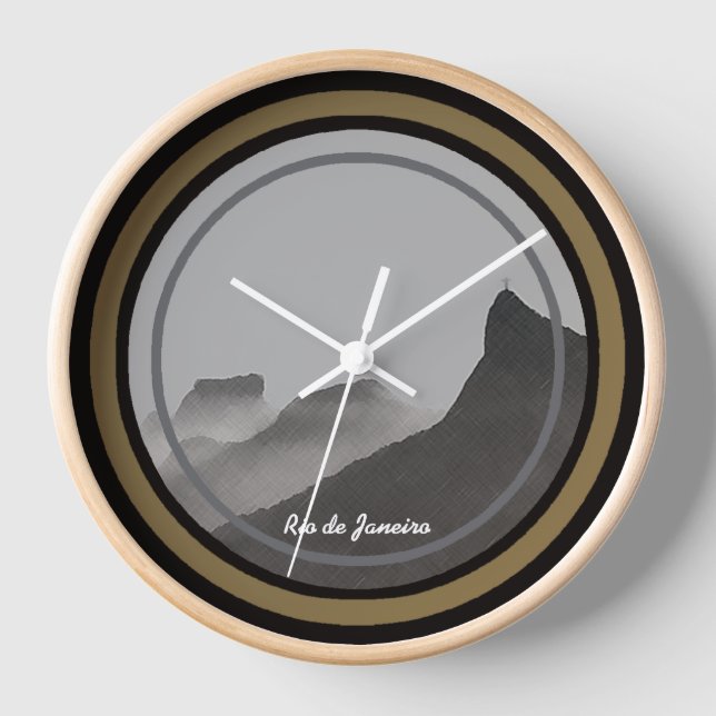 Reloj tiempo de Río de Janeiro (Anverso)